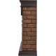 Портал Bricks Wood 30 камень темный, шпон венге