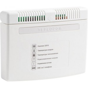 Теплоинформатор Teplocom GSM Lite, контроль сети 220В, температуры, Li-ion АКБ, 3 входа