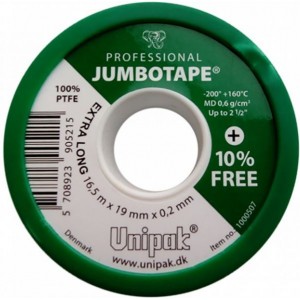 Лента JUMBOTAPE (16,5 м х 19 мм х 0,2 мм; MD=0,6 г/см ) (зел. упак.)
