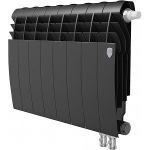 Радиатор Royal Thermo BiLiner 350 /Noir Sable VR - 8 секц.