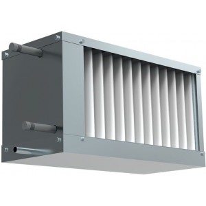 Водяной охладитель для прямоугольных каналов WHR-W 400x200-3