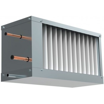 Фреоновый охладитель для прямоугольных каналов WHR-R 400x200-3