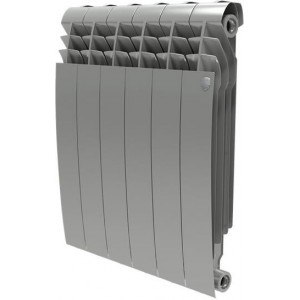 Радиатор Royal Thermo BiLiner 500 Silver Satin - 6 секц.